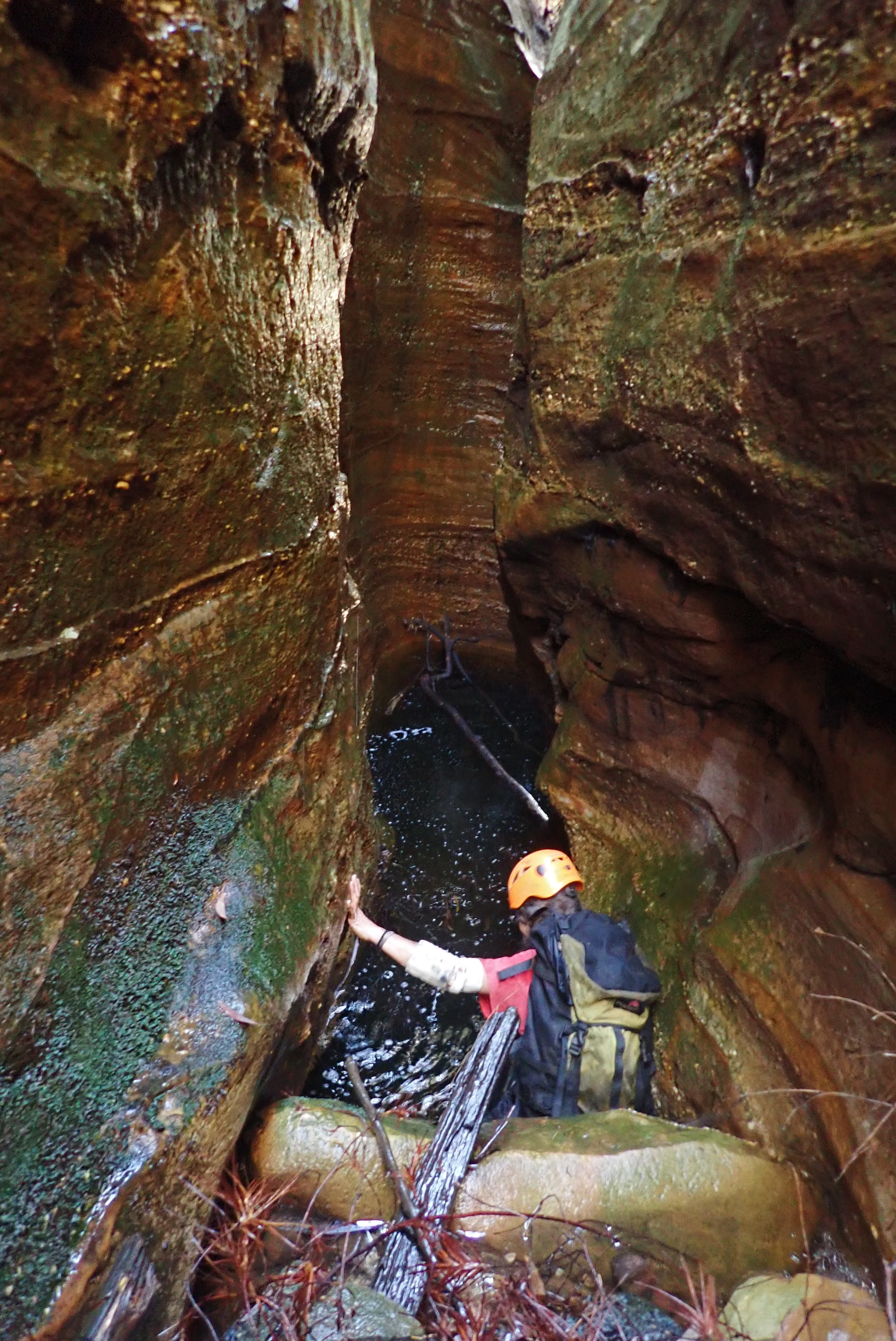 A short swim after P2